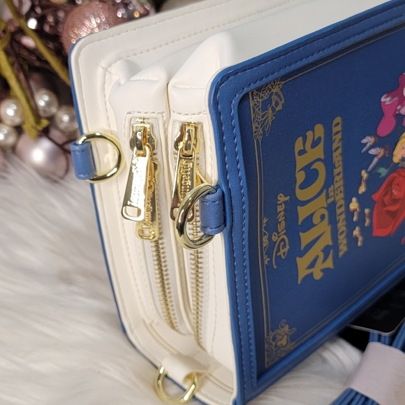 Loungefly CROSSBODY BAG - ALICE IN WONDERLAND - Picture 5 of 8